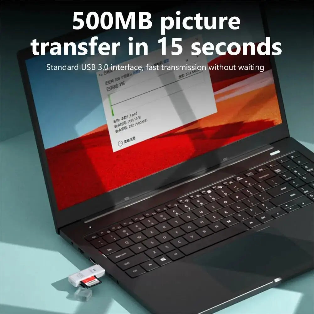 USB 3.0 Card Reader – SD & Micro SD Adapter