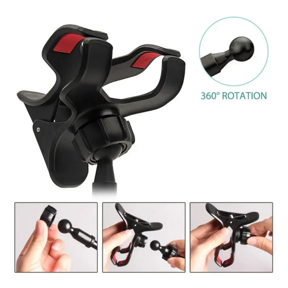 Adjustable Long Arm Phone Stand – Universal Desk & Bedside Mount