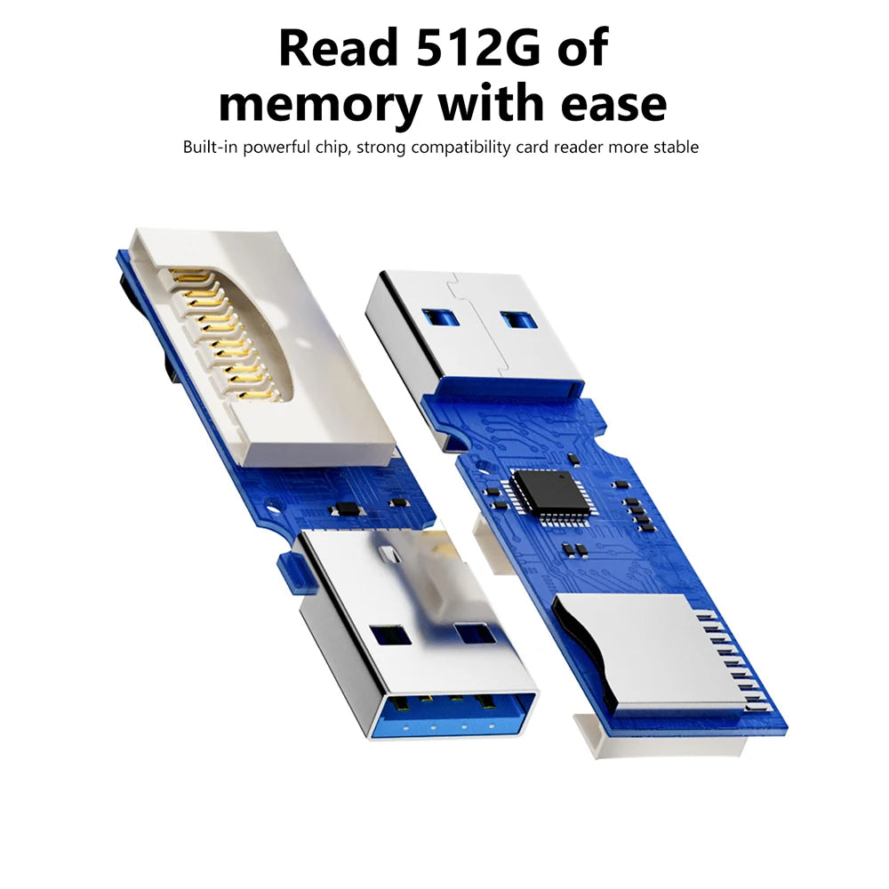 USB 3.0 Card Reader – SD & Micro SD Adapter