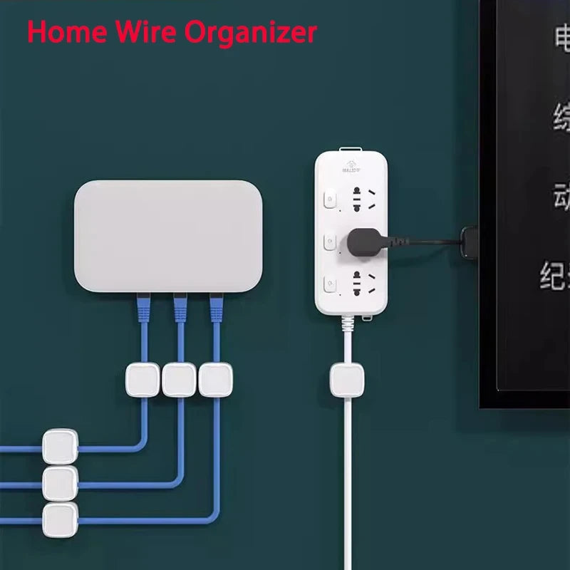 Magnetic Cable Clips & Holder