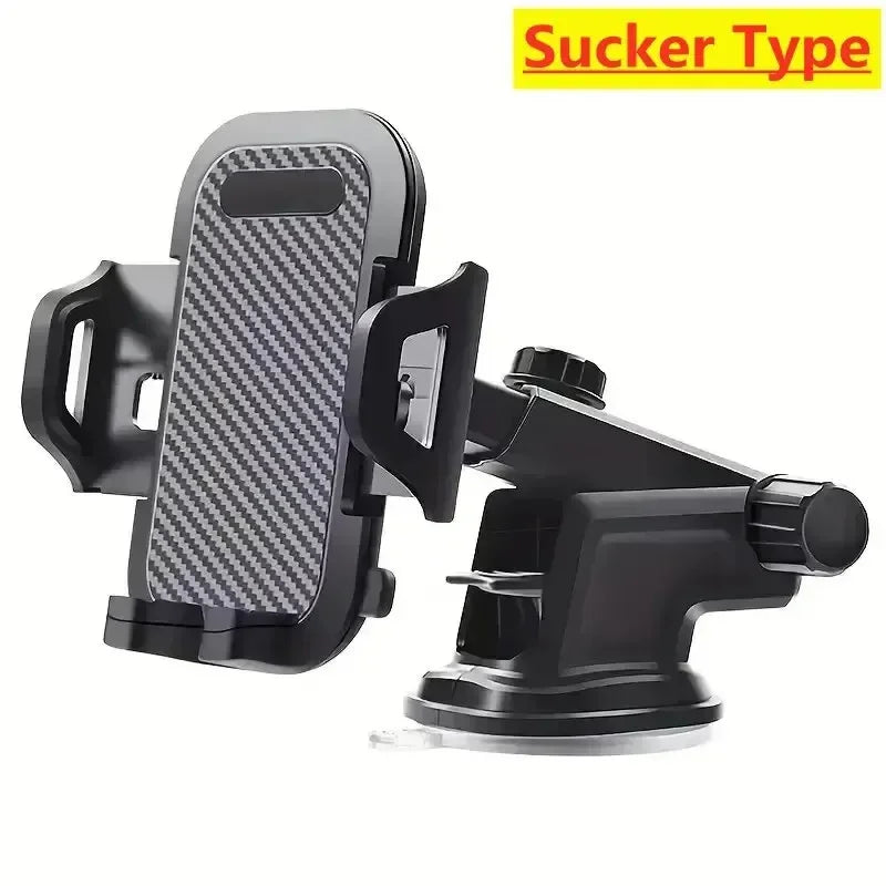 360° Rotatable Car Phone Holder – Windshield & Air Vent Mount