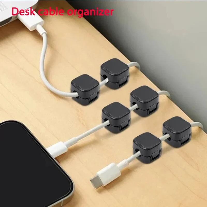 Magnetic Cable Clips & Holder