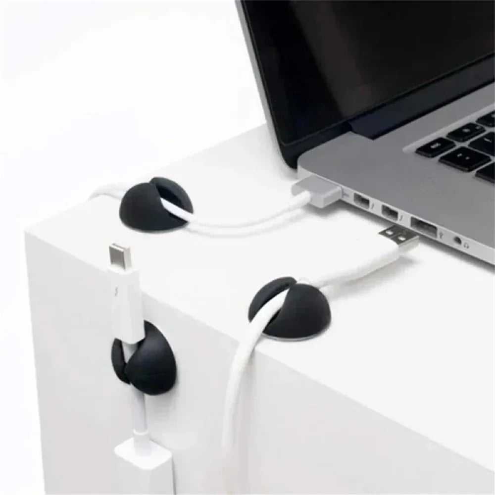Silicone Cord Clips & Cable Winder – 20 Pack